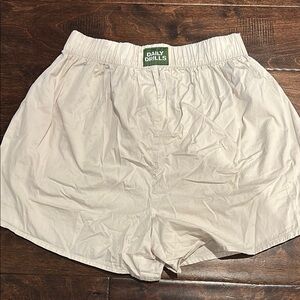 Daily Drills White Shorts